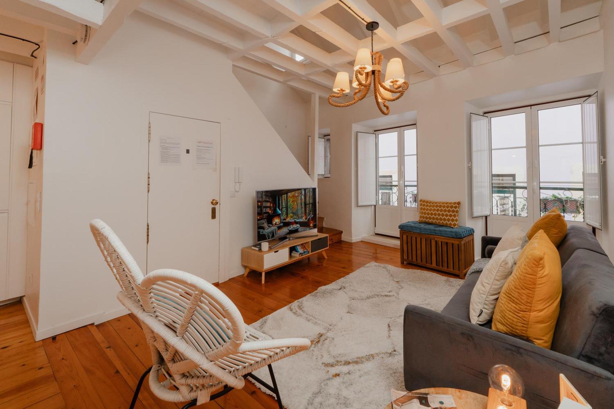 리스본 Stylish Getaway In A Mezzanine Flat By The Castle 아파트 외부 사진